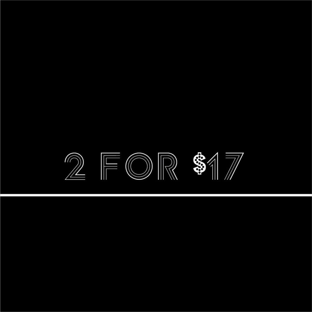 2 FOR $17  -  SALE!